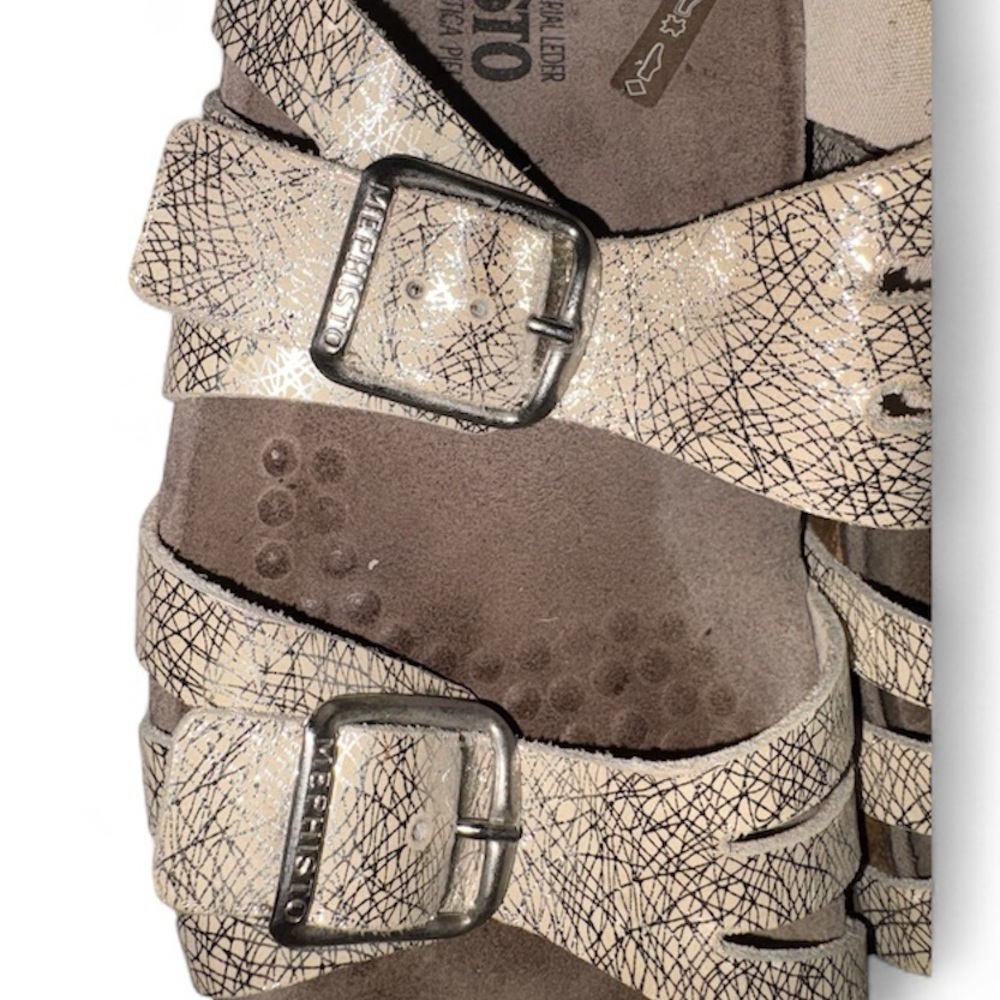 Mephisto Helisa Good Strap Cork Bottom Sandal - Picture 3 of 5